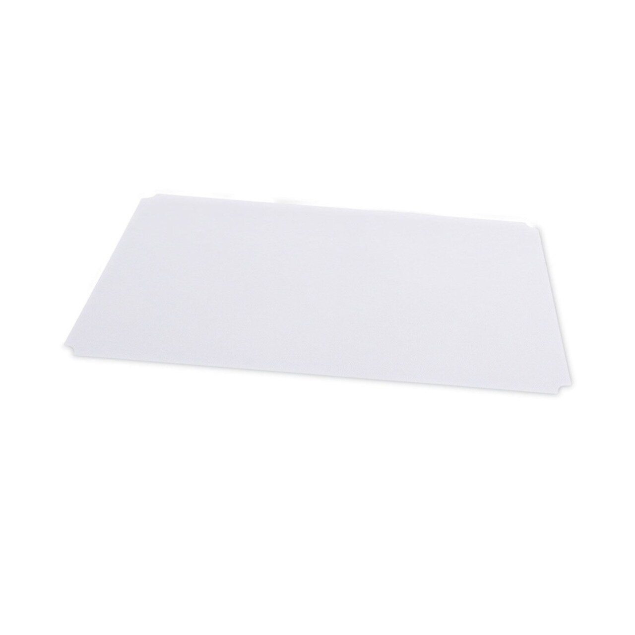 Alera Plastic 36 in. x 24 in. Shelf Liners for Wire Shelving - Clear (4/Pack)